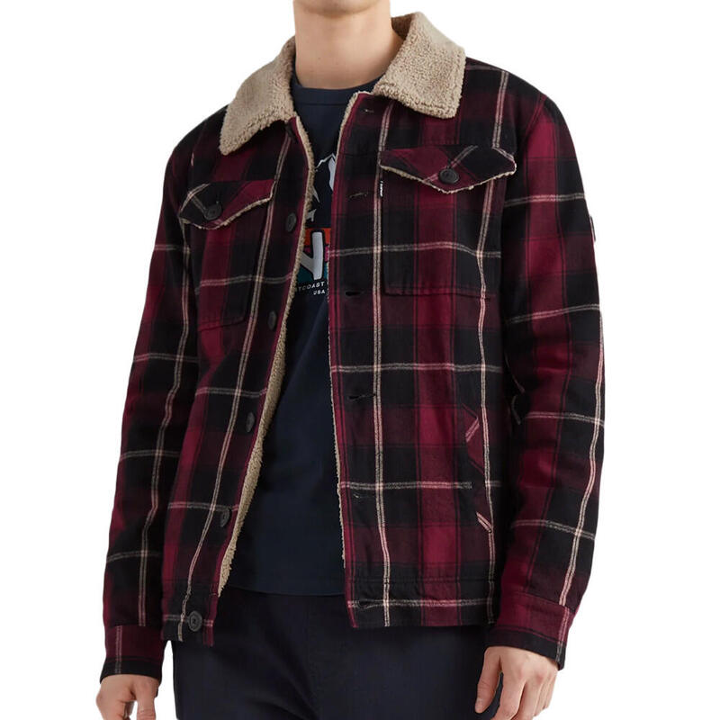 O'NEILL O'neill Jassen FLEECE LINED JACKET HEREN Red Tartan Check