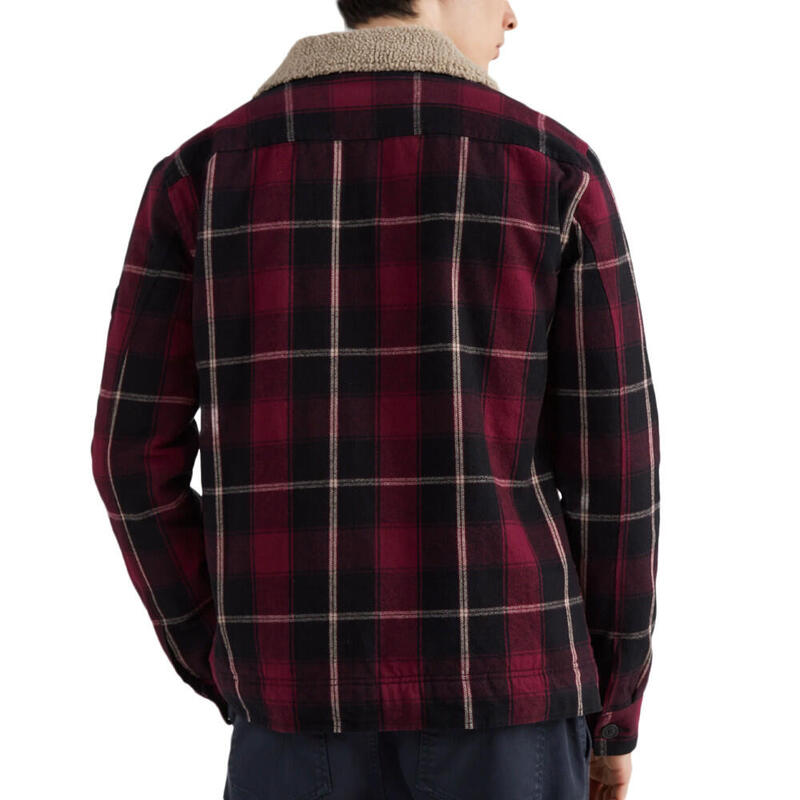 O'NEILL O'neill Jassen FLEECE LINED JACKET HEREN Red Tartan Check