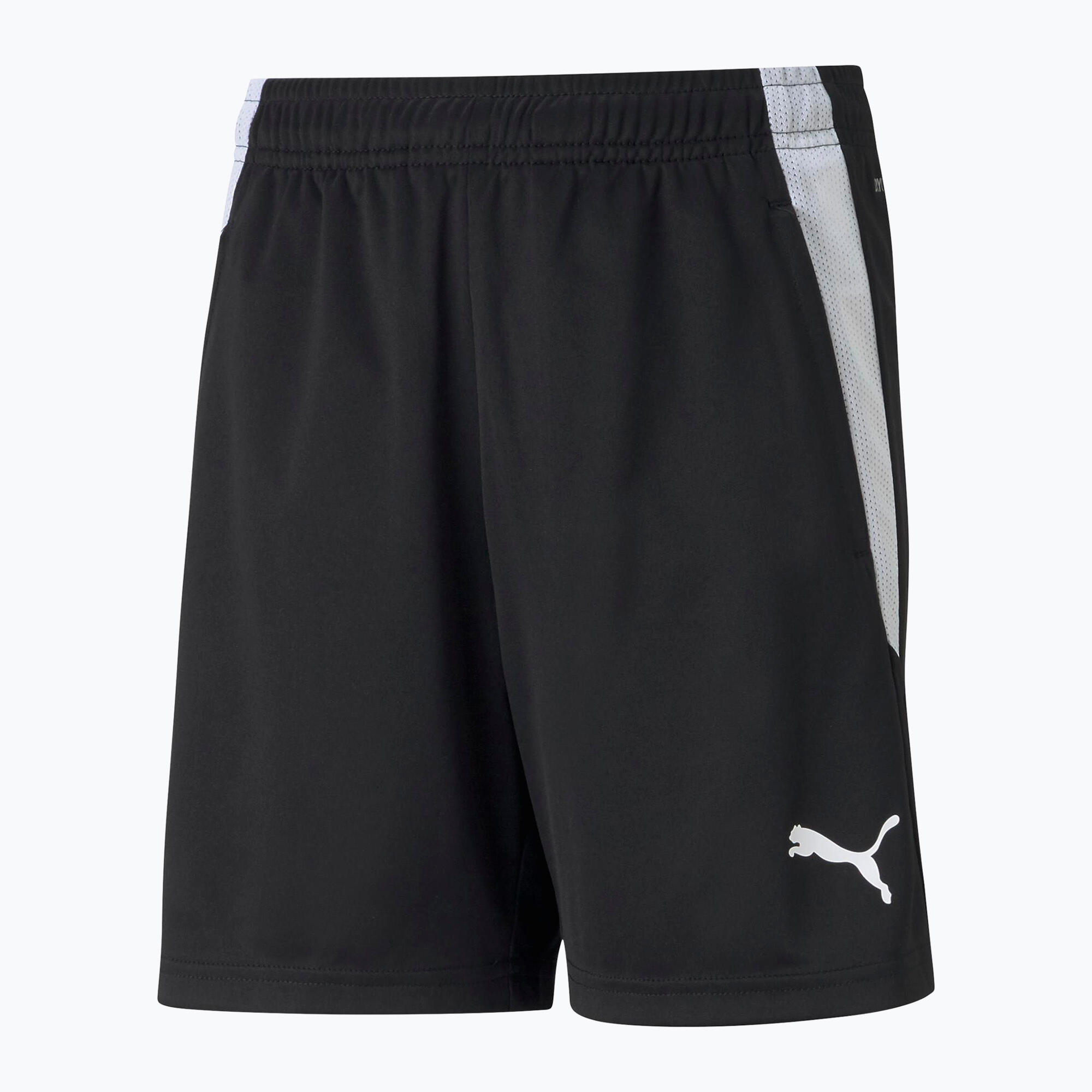 Short de football teamLIGA Enfant et Adolescent PUMA Black White 3/3