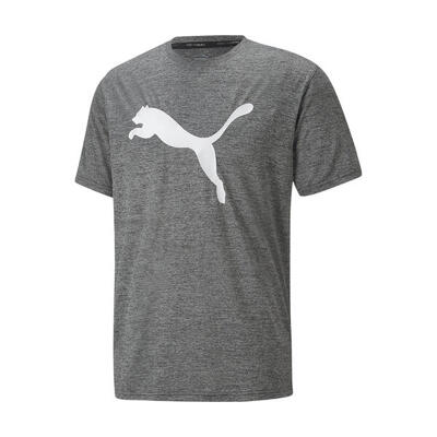 Puma train fav heather cat trainings-t-shirt voor heren