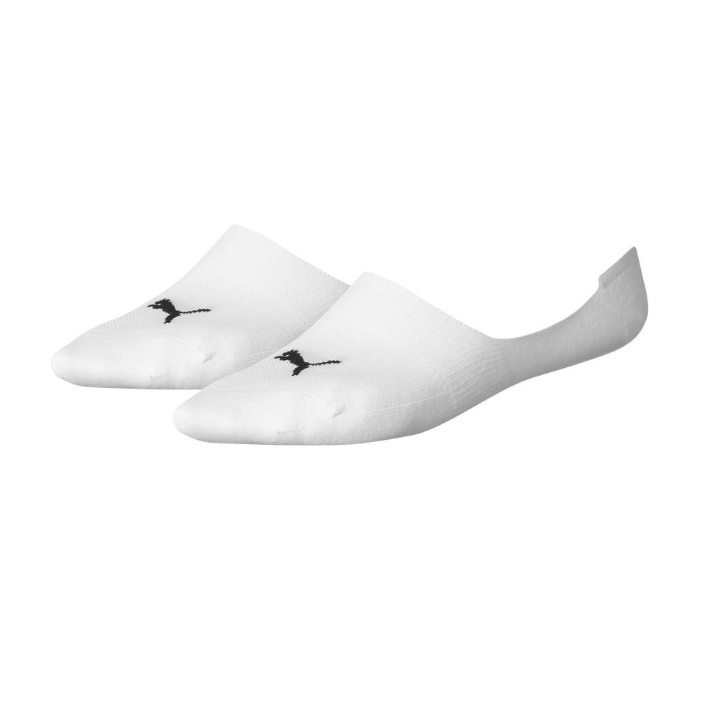 Unisex Adult Liner Socks (Pack of 2) (White) 1/1