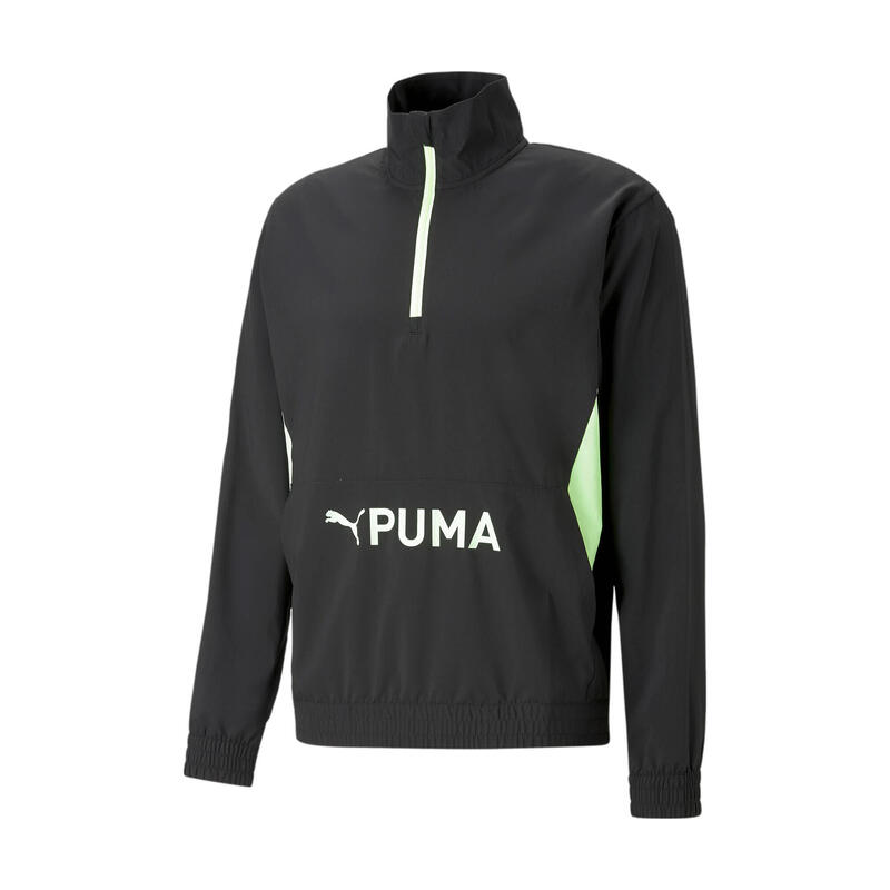 Sweat-shirt d'entraînement pour hommes PUMA Fit Heritage Woven