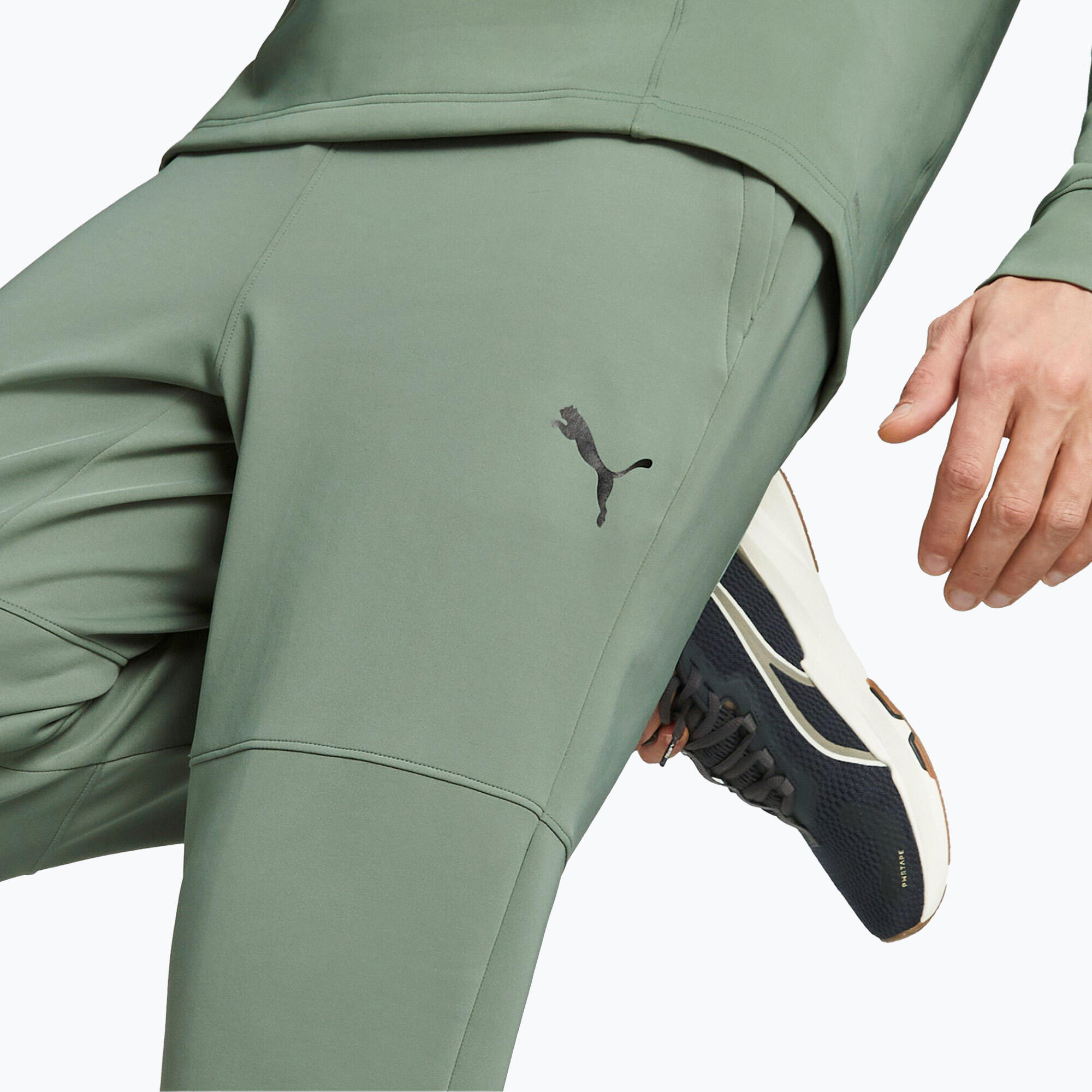 Pantalon d'entraînement Hommes PUMA Fit Double Knit Jogger 4/5
