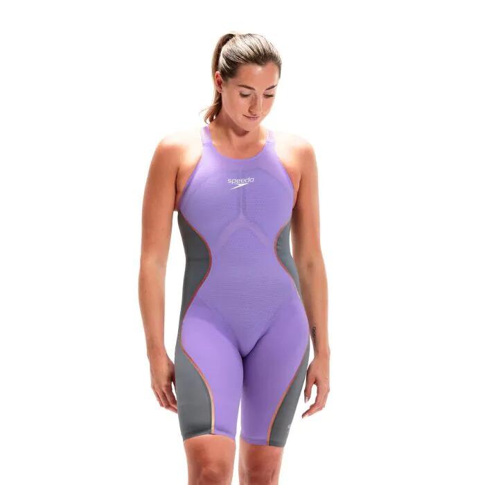 SPEEDO Speedo Fastskin LZR Pure Intent Openback Kneeskin - Purple Reign