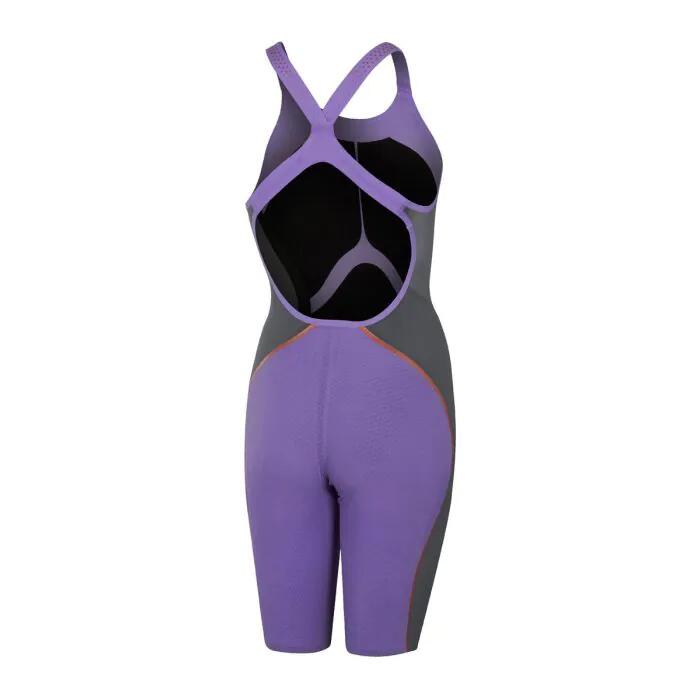 Speedo Fastskin LZR Pure Intent Openback Kneeskin - Purple Reign 5/5