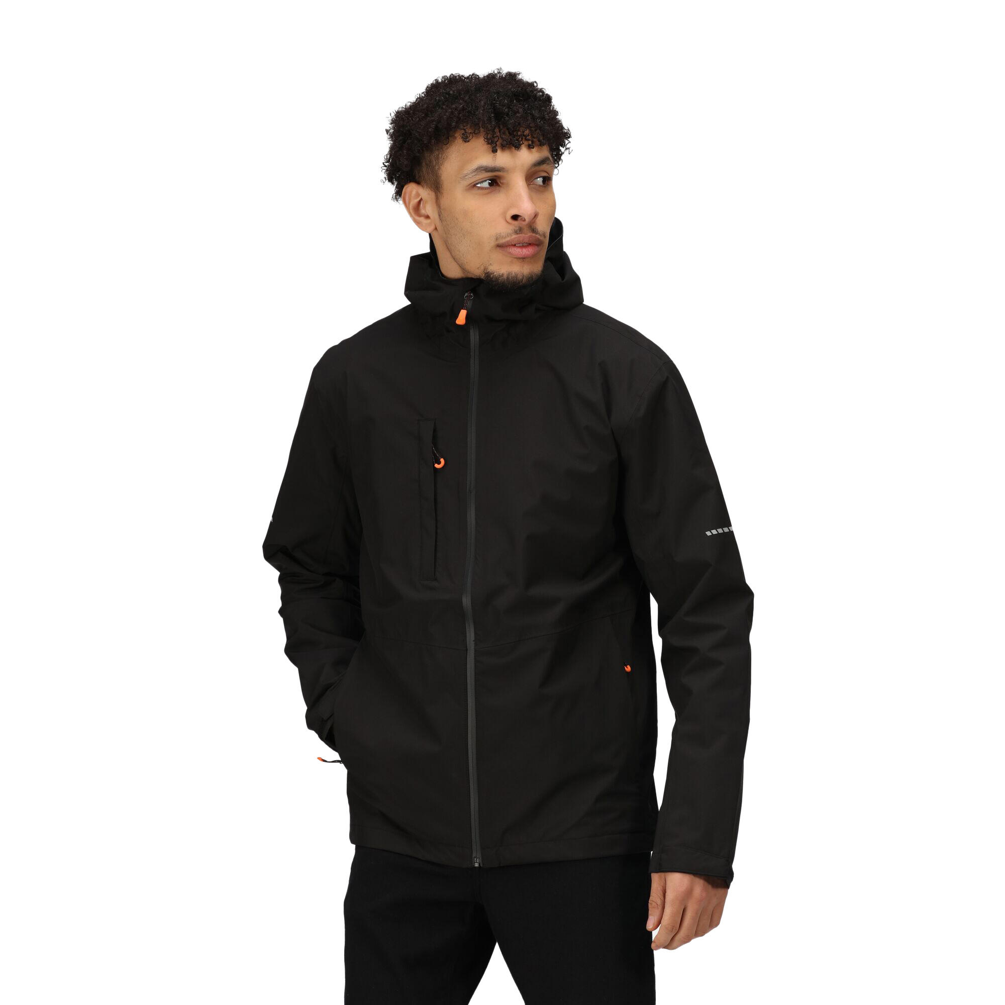 Mens XPro Triode II Waterproof Jacket (Black) 3/4