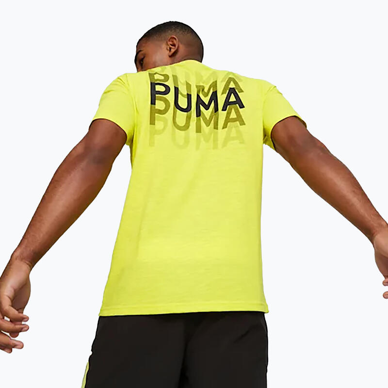 PUMA Graphic Tee Puma Fit férfi edzőpóló