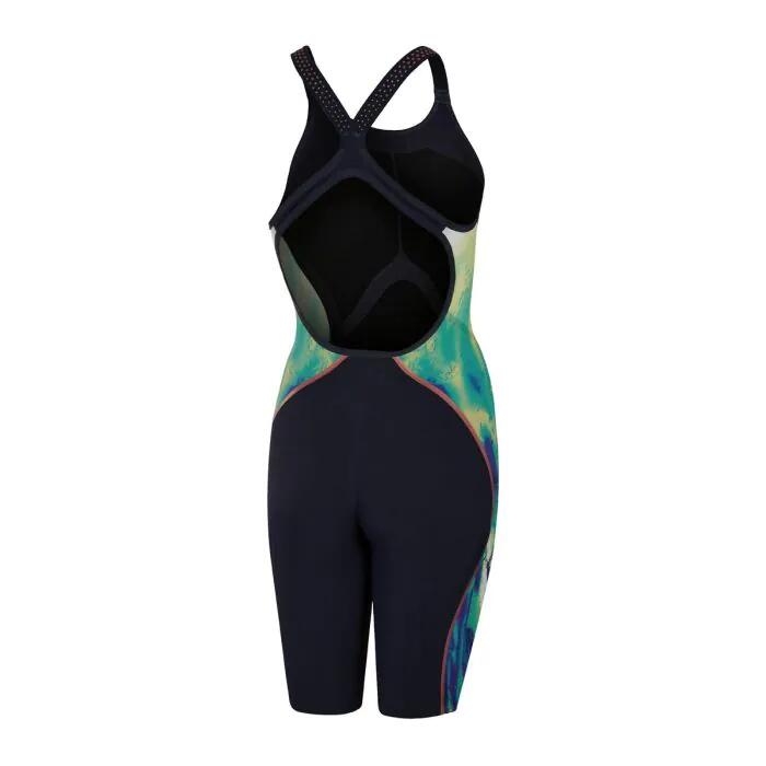 Speedo Fastskin LZR Pure Intent Openback Kneeskin - Cosmic Storm 4/7