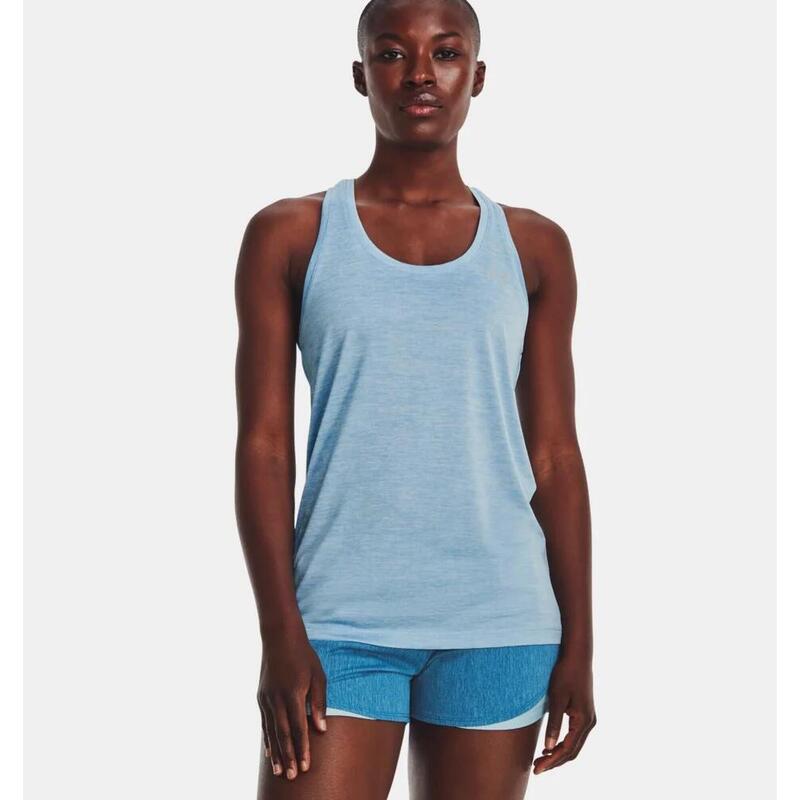 DÉBARDEUR FEMME UNDER ARMOUR TECH™ TWIST BLEU