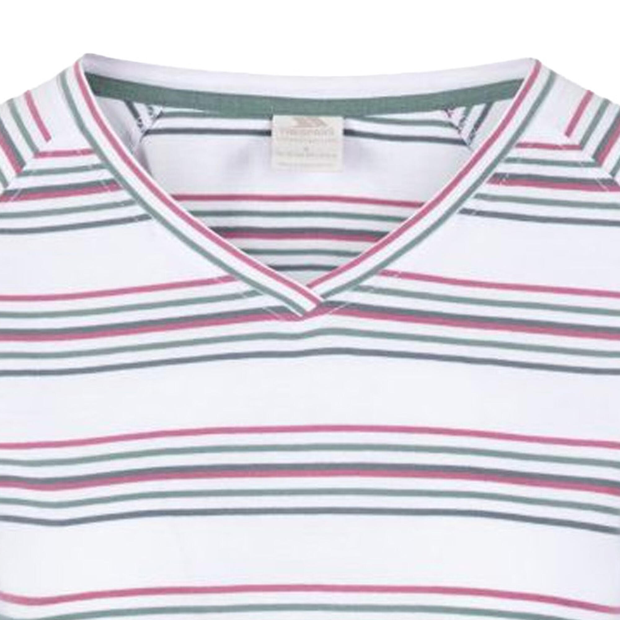 Camiseta Fernie para Mujer Multicolor de Rayas 3/4