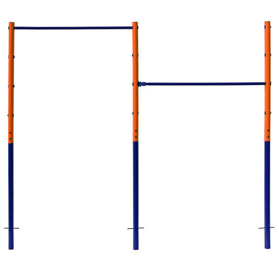 Doppel-Turnreck Tina blau/orange/blau