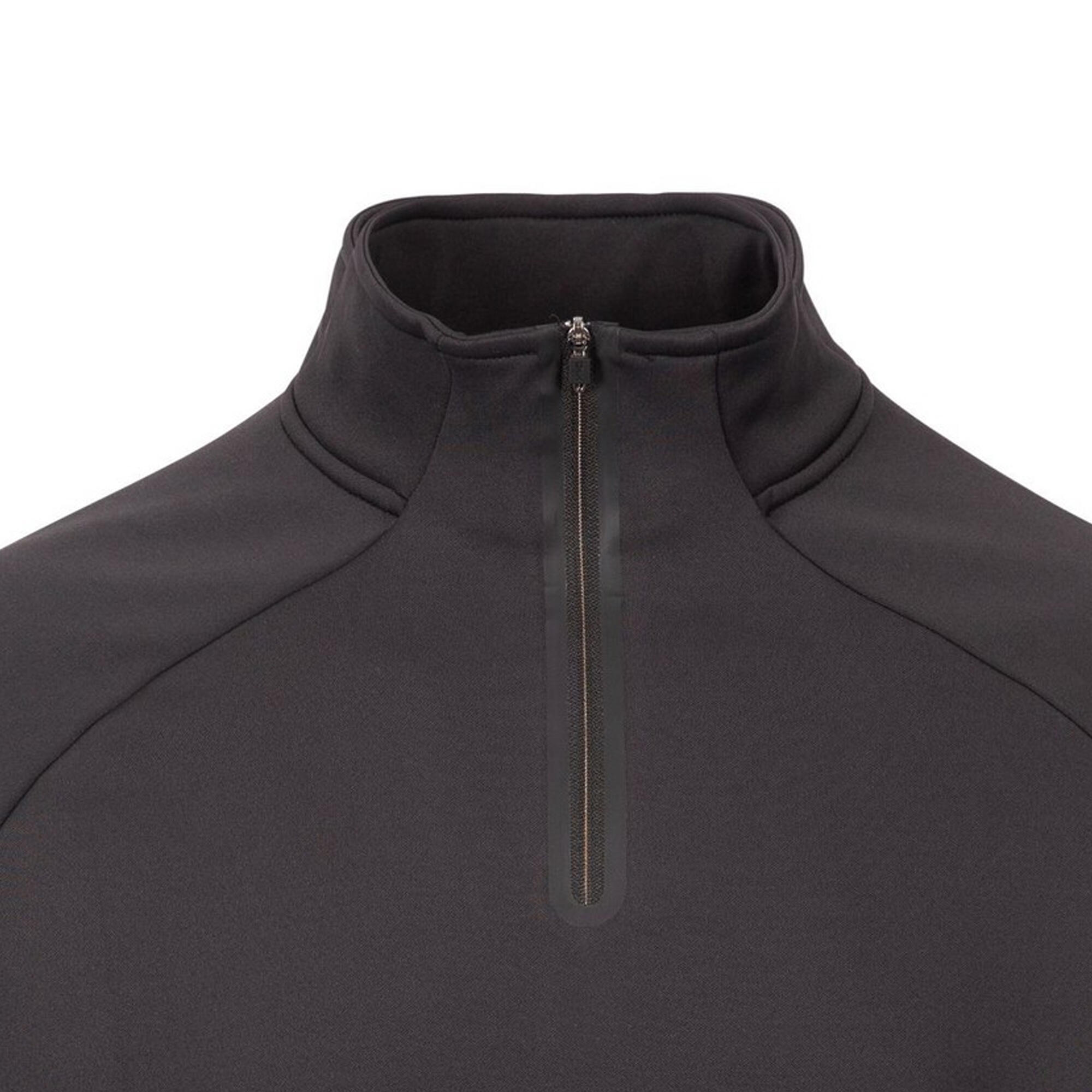 Sweat Zippé Homme Trespass Noir 1/4 - Taille S - Occasion