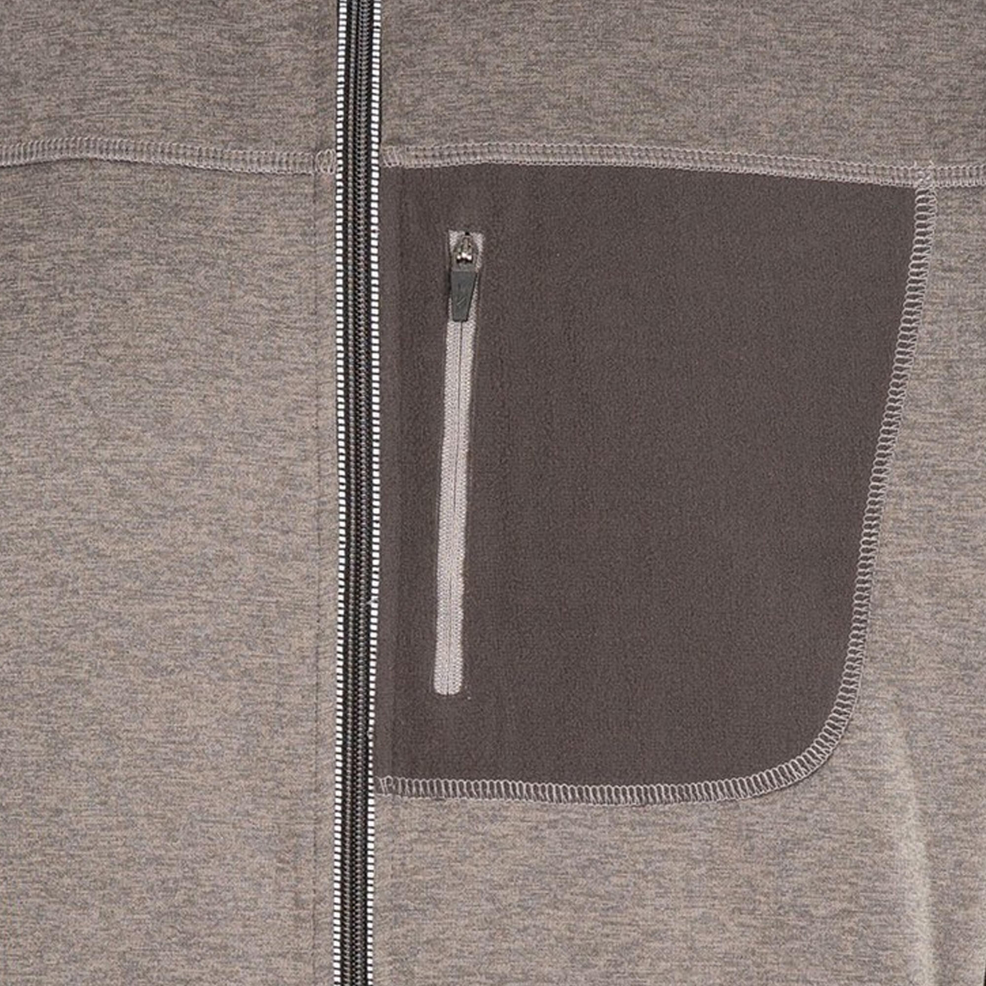 "Radnage" Fleecejacke AT200 für Herren Dunkelgrau 3/4