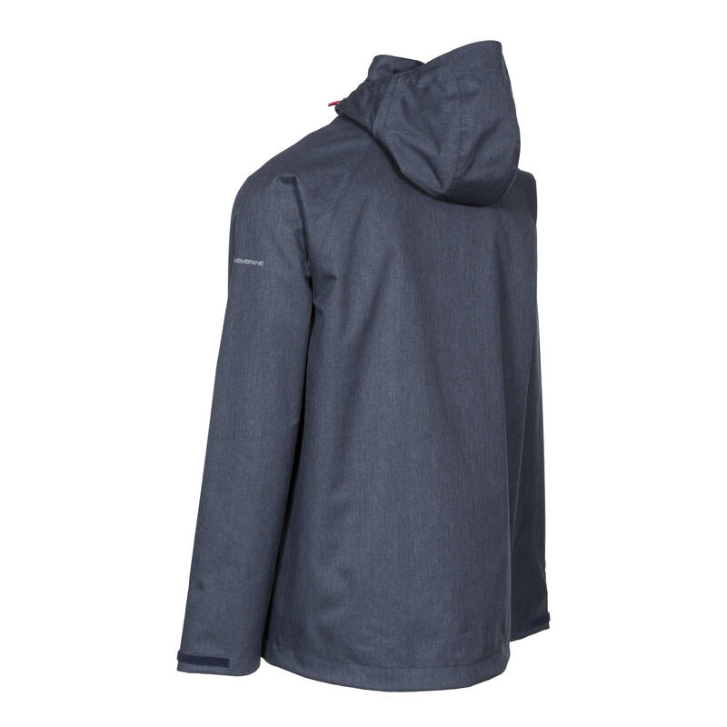 Veste imperméable DUPREE Homme (Bleu marine Chiné)