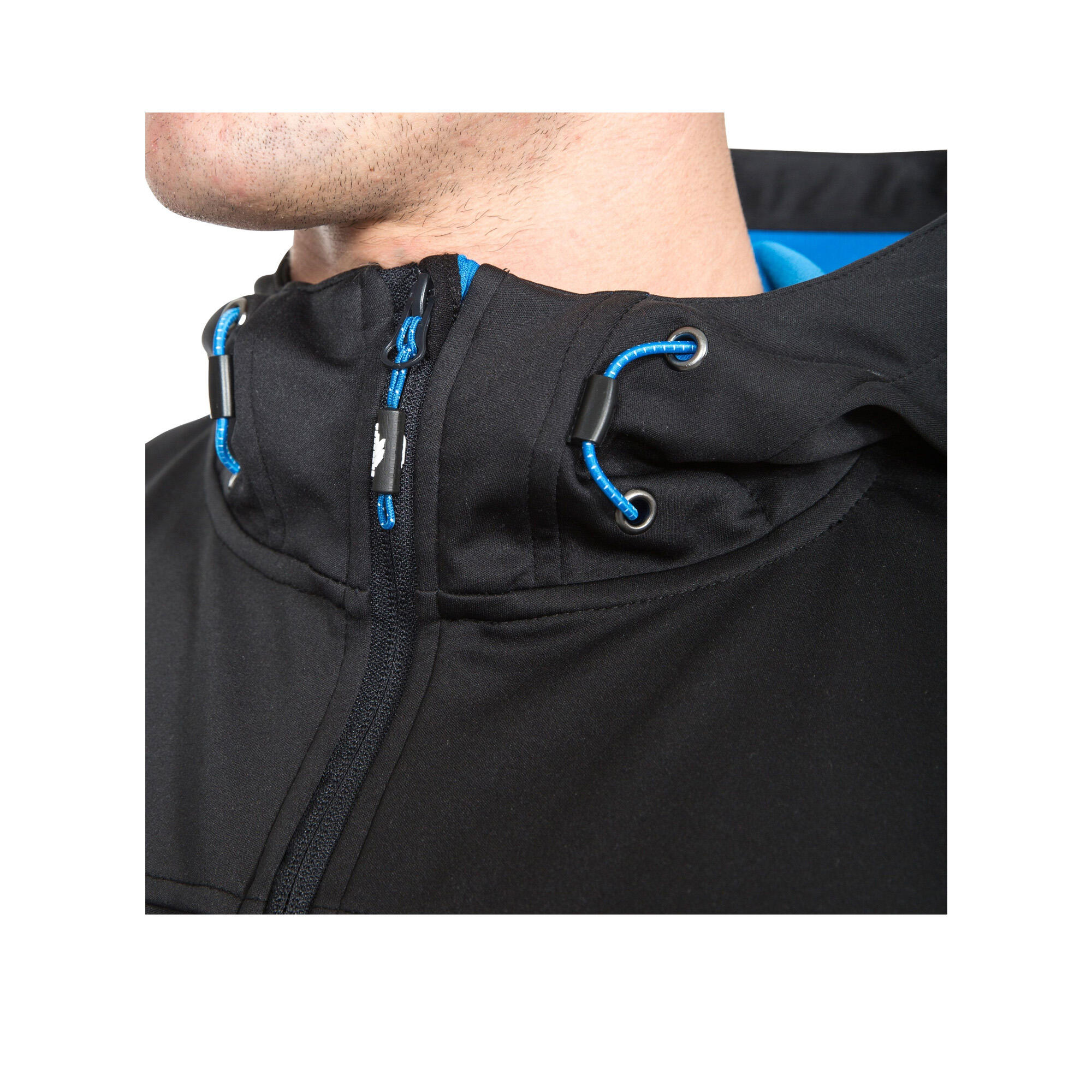 Uomo Zeek Giacca softshell impermeabile (nero)