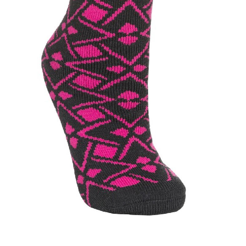 Marci SkiSocken Damen Pink Lady Geo Print