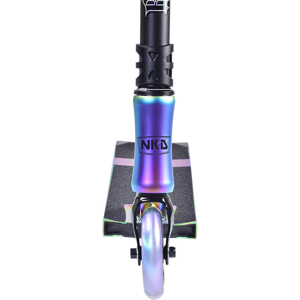 NKD Rally V4 Stunt-Scooter Matt Rainbow 3/4