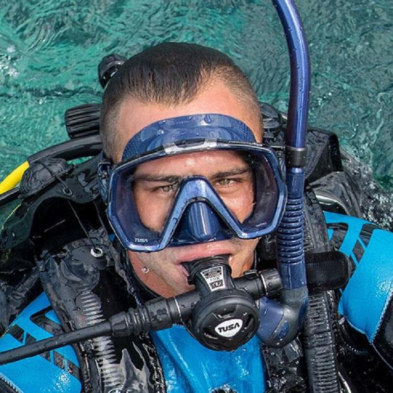 Freedom HD M1001 Diving Mask (FB) - Blue