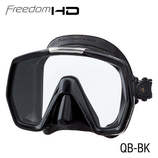 Freedom HD M1001潛水面鏡 (QB-BK) - 黑色