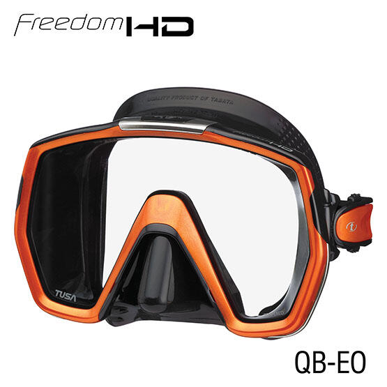 Freedom HD M1001潛水面鏡 (QB-EO) - 橙色