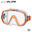 Freedom Elite M1003 Clear Silicone Diving Mask  (EO) - Orange