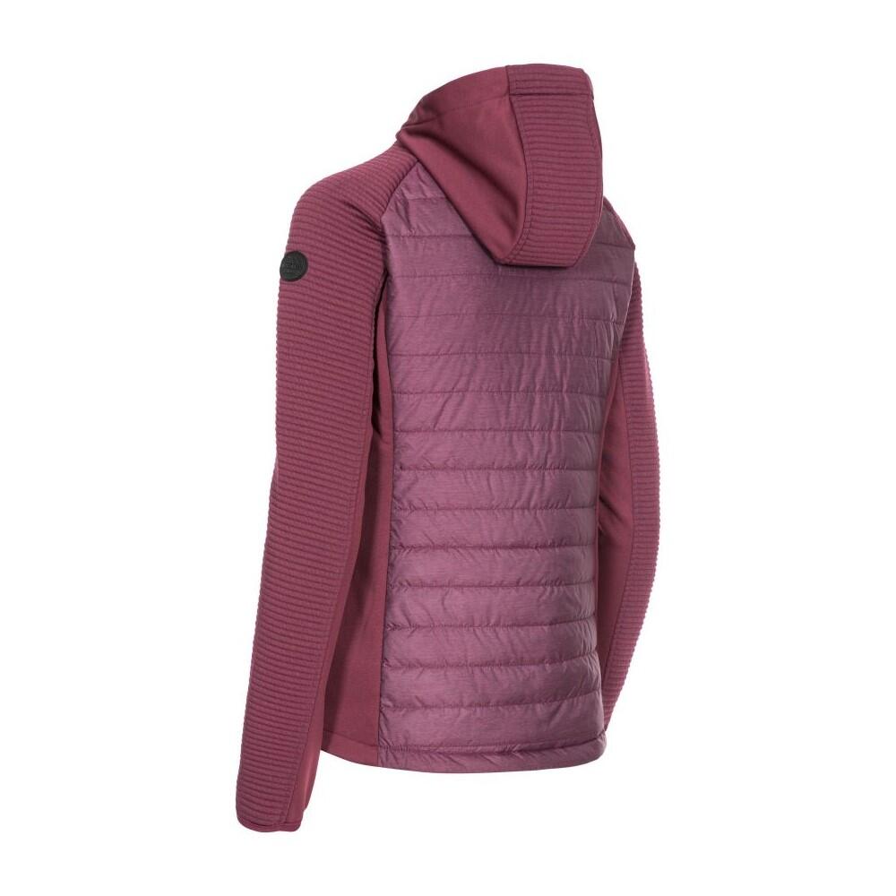 Felpa Con Cappuccio E Zip Intera Sportiva Donna Trespass Grace Fico 2/5