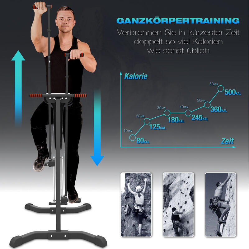 VC300, innovativer 2in1 Stepper & Vertical Climber