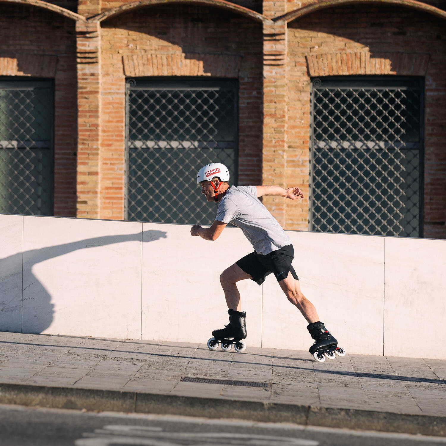 Felnőtt freeskate urban görkorcsolya - ZOOM Black 100 6/7
