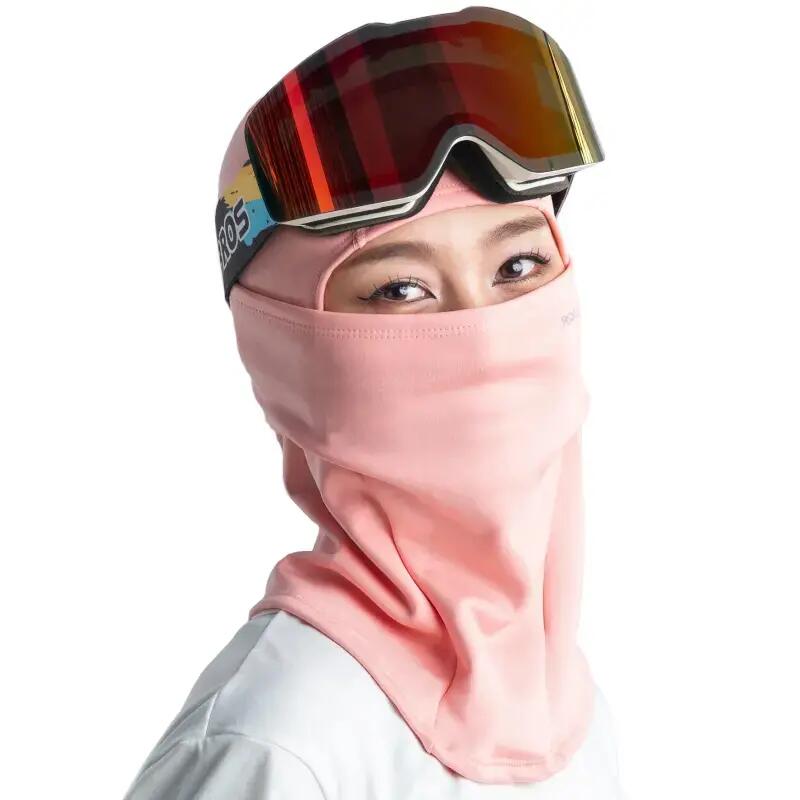 Kominiarka/maska na twarz unisex Rockbros LF7345 różowa ocieplana 2/2