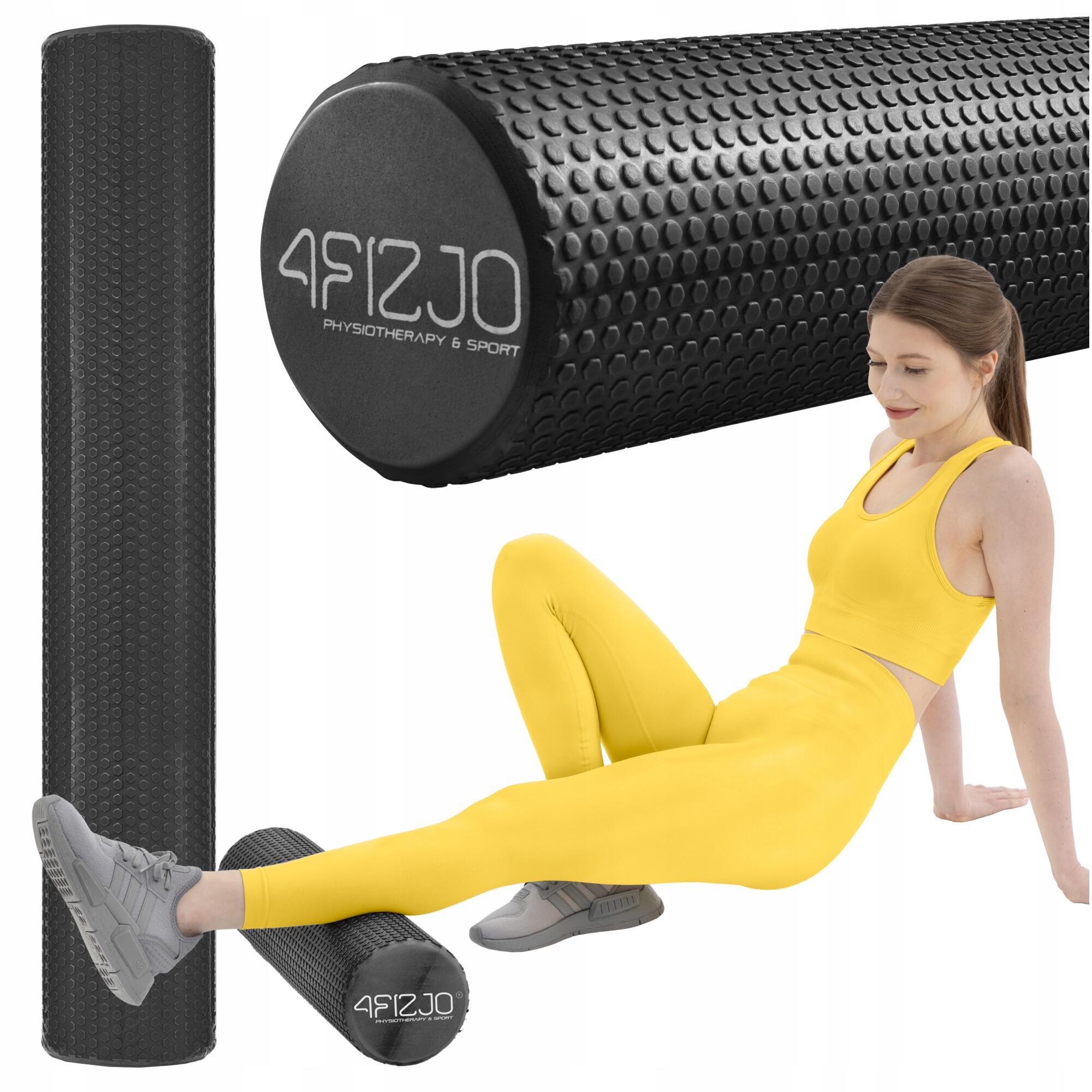 Roller do masażu z kolcami 4FIZJO CARE+ 90 cm