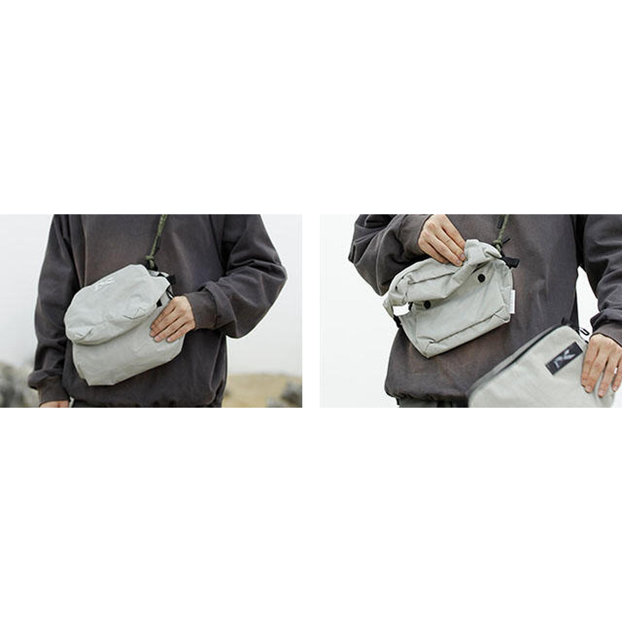 VIA Modularized Sling Bag- Cool Grey