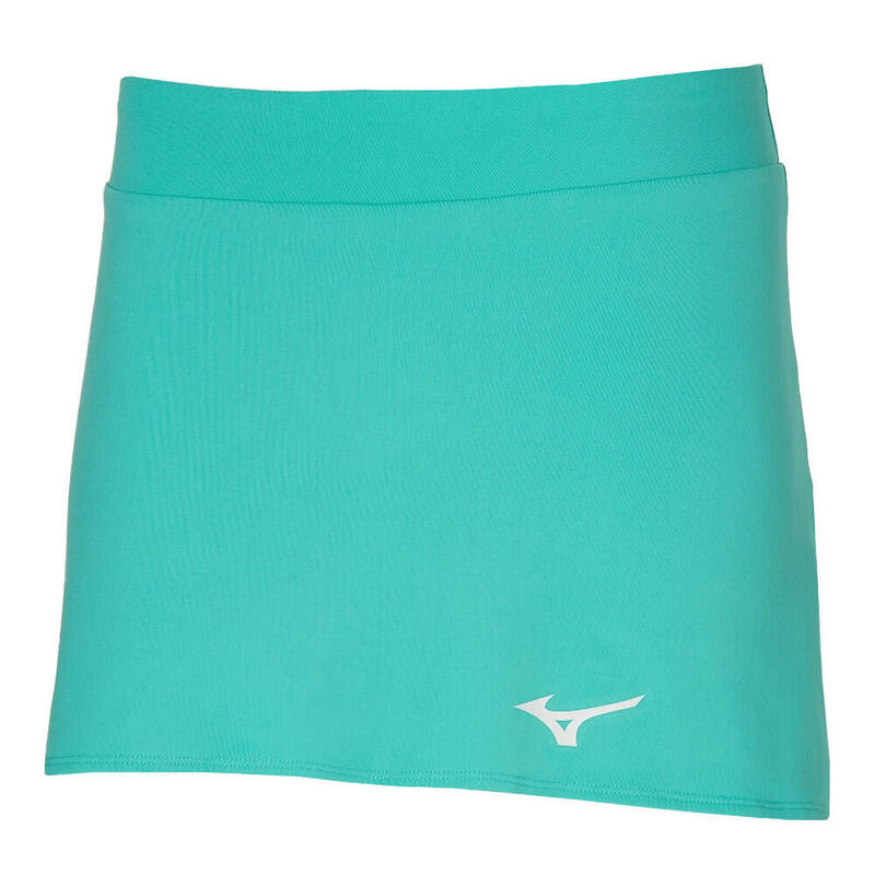 Jupe de Tennis Verte Femme Mizuno Flex