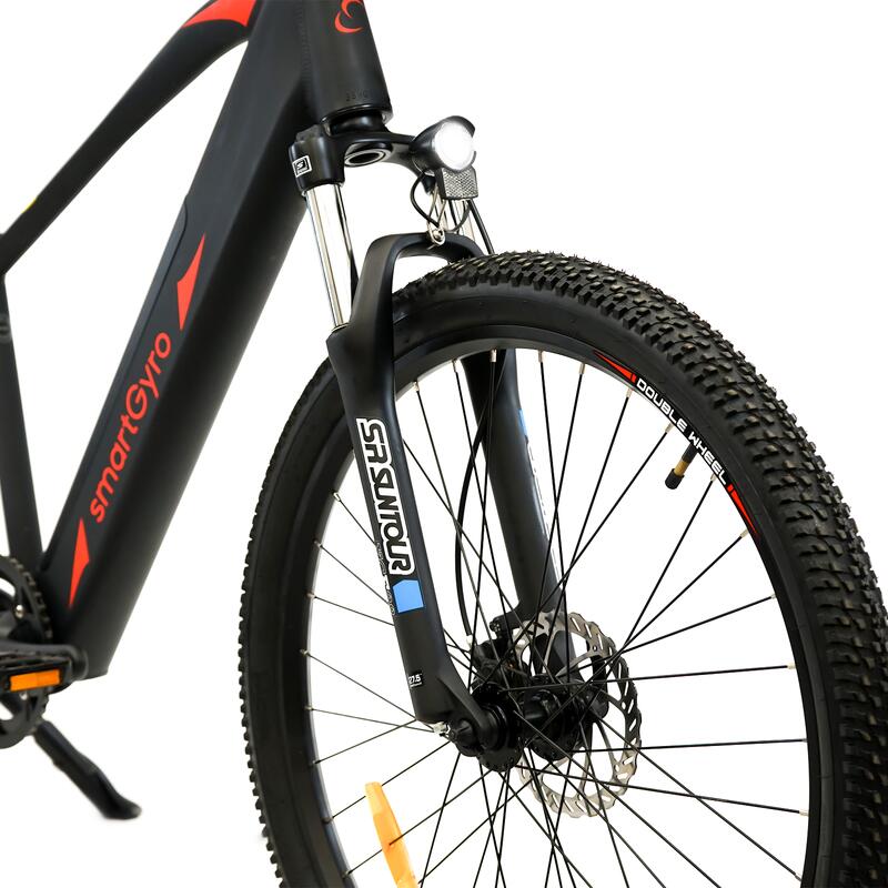 Bicicleta Eléctrica de montaña smartGyro Senda Black 250W 36V 10Ah