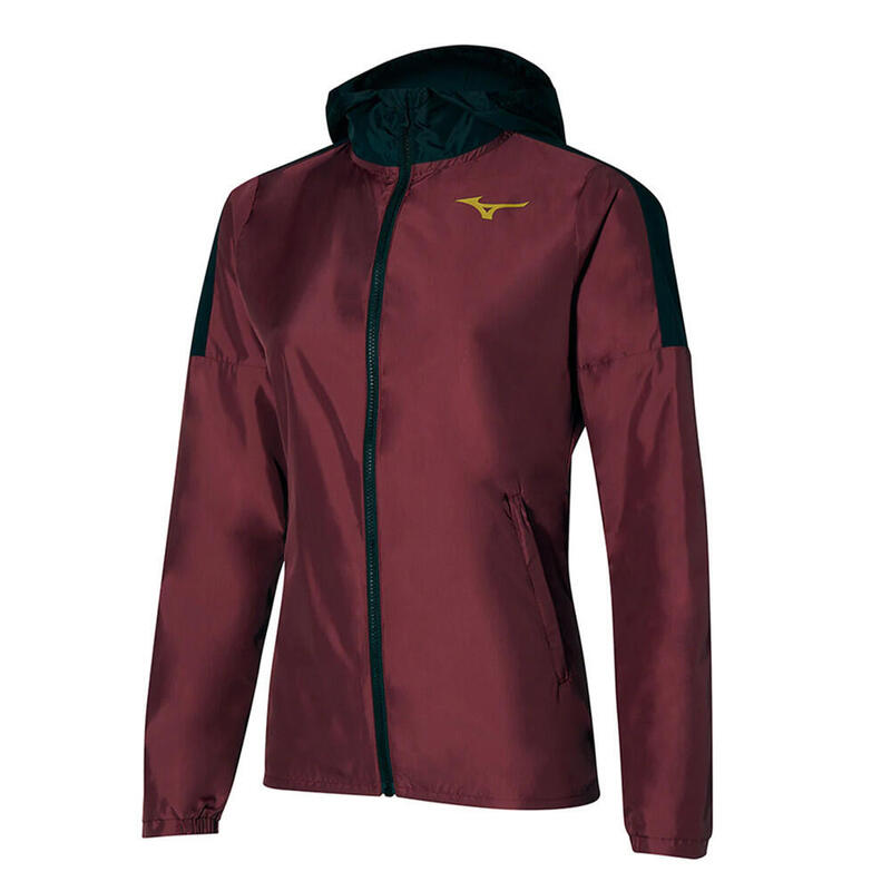 Veste Coupe-Vent Bordeaux Femme Mizuno Tennis