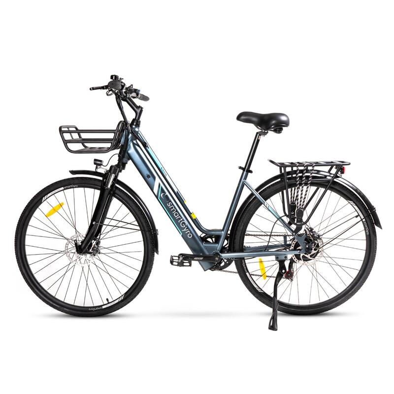Bicicleta Eléctrica de paseo smartGyro Sunset Titanium 250W 36V 10Ah