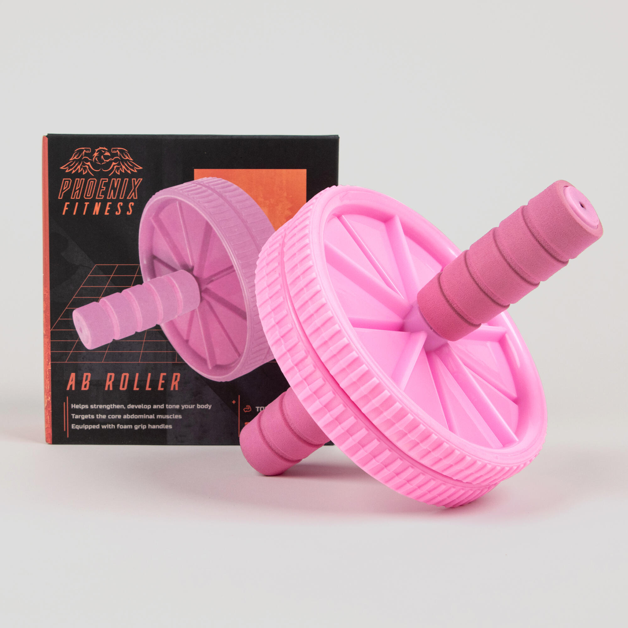 Abdominal Roller Mit Verstellbarem Doppelrad 2/7