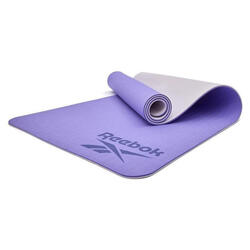 Tapis de Yoga double face - 6mm - Violet Électrique
