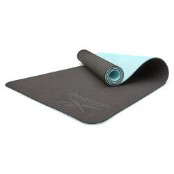 Esterilla de Yoga Reebok Doble Cara - 6mm - Azul