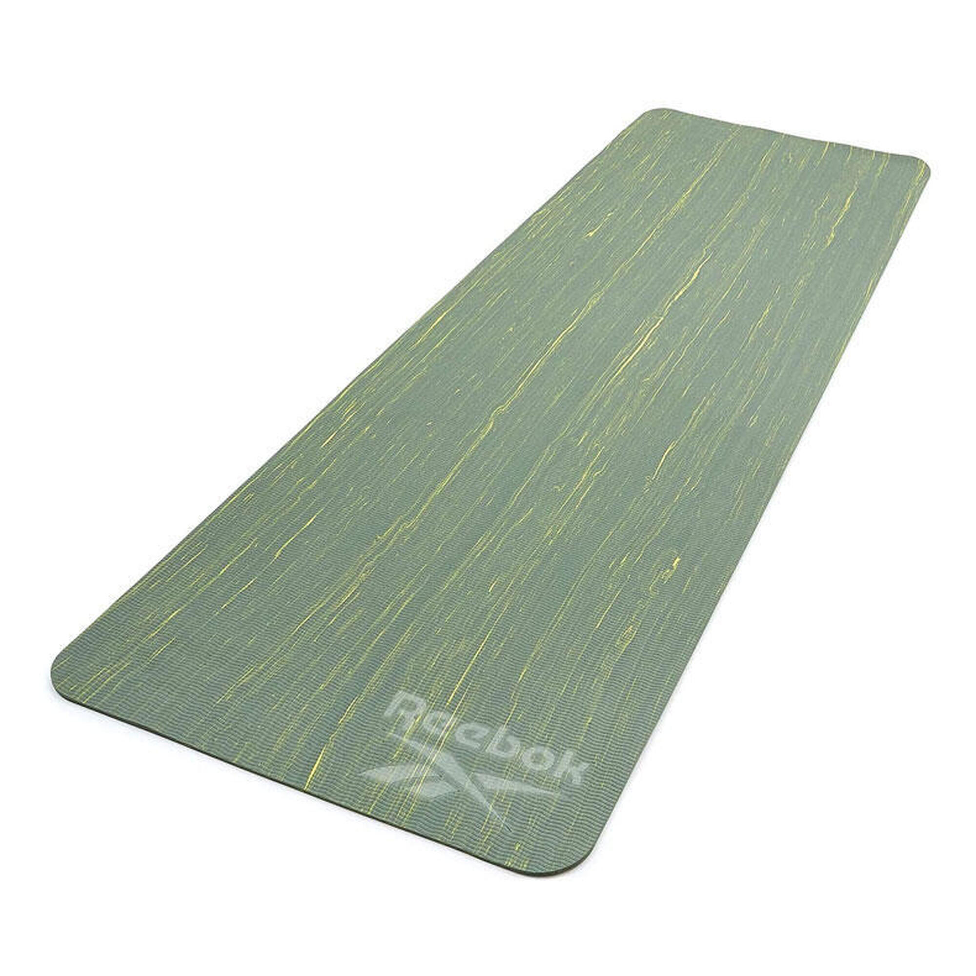 Camo Yoga Mat - 5mm - Geel/Groen