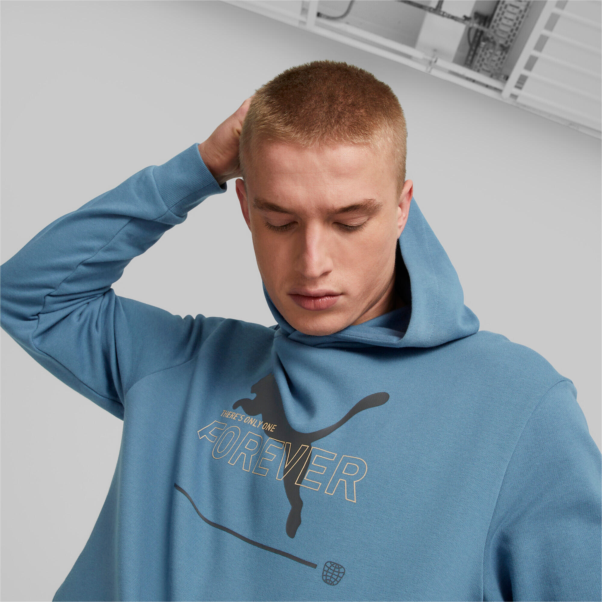 Hoodie Better Essentials Homme PUMA Deep Dive Blue 7/7