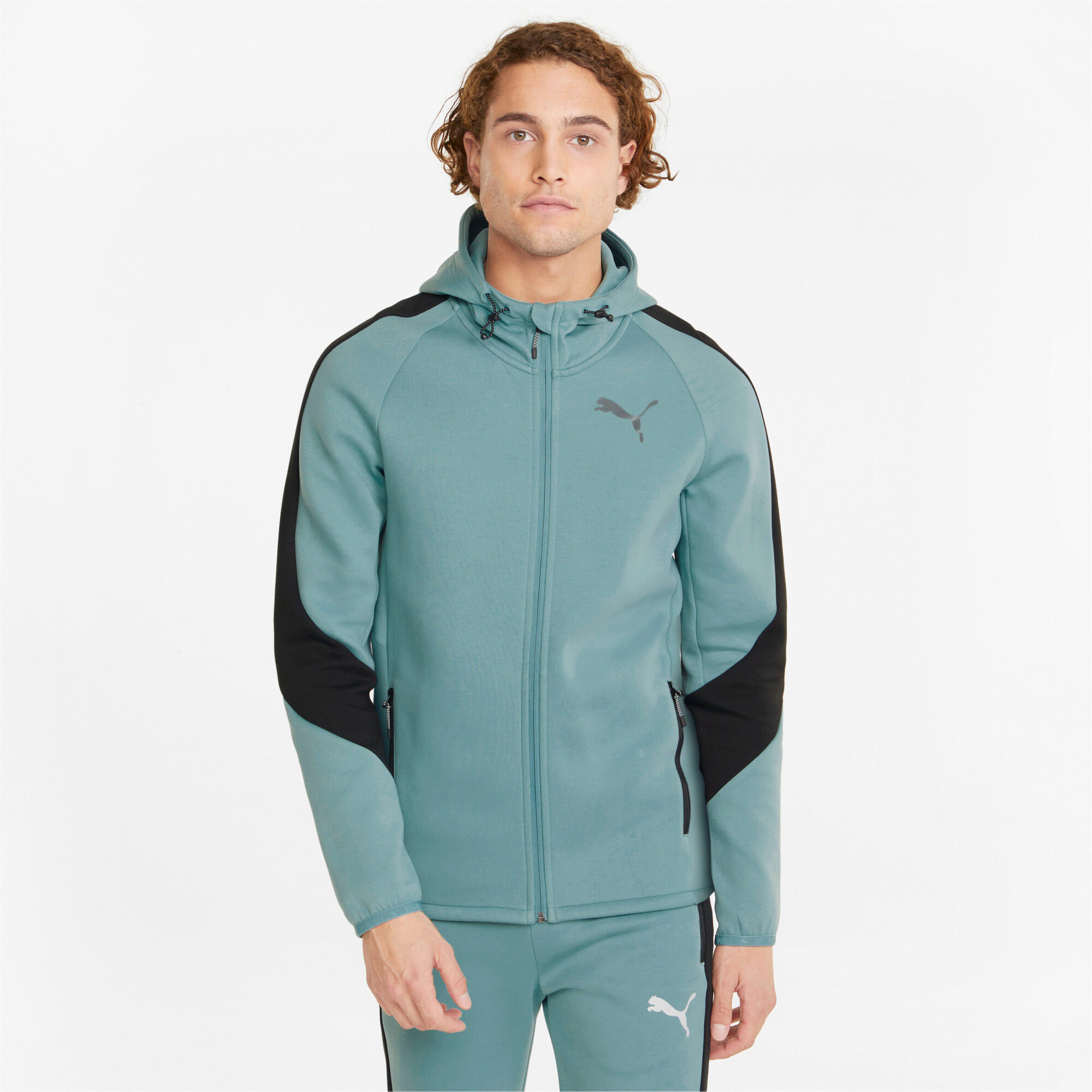 Evostripe hoodie met rits voor heren PUMA 6/7