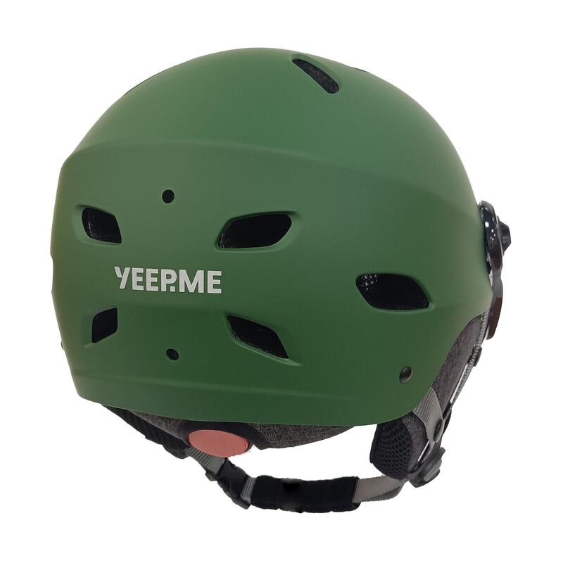 Casque LED H.30 Vision Forest avec Visière pour Vélo, Trottinette