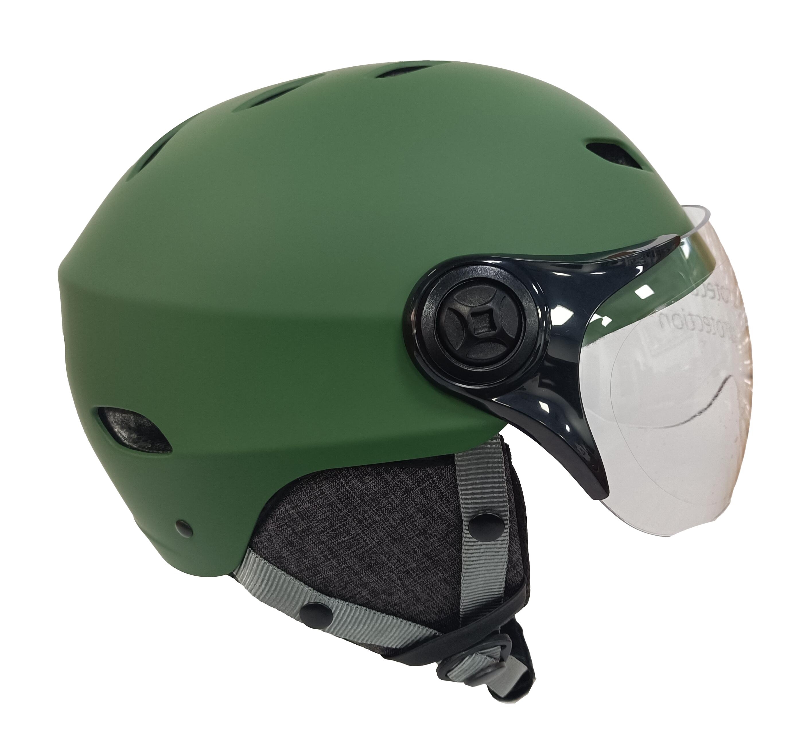 Casco YEEP.ME H.30 Vision LED Forest - LED y Visera para Bicicleta y Scooter 2/8