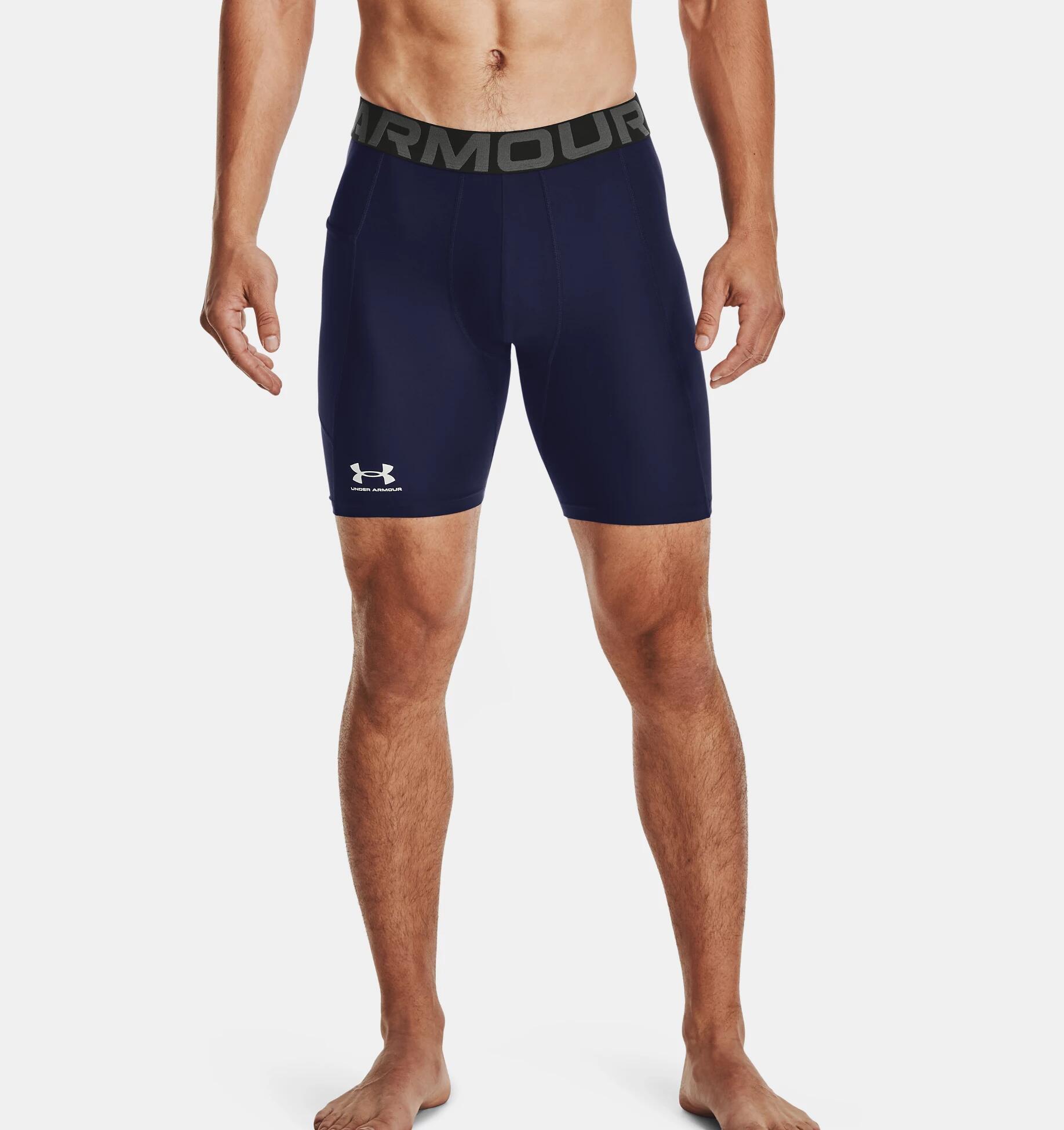 Pantaloni scurți compresivi Under Armour HeatGear® bleumarin