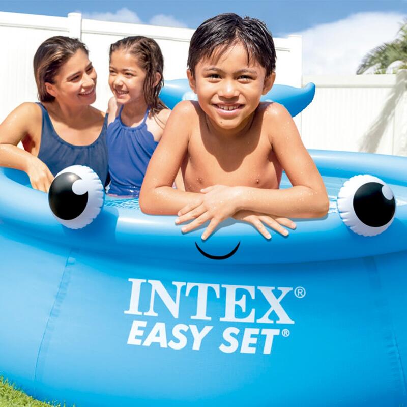 Piscina hinchable infantil ballena Easy Set INTEX