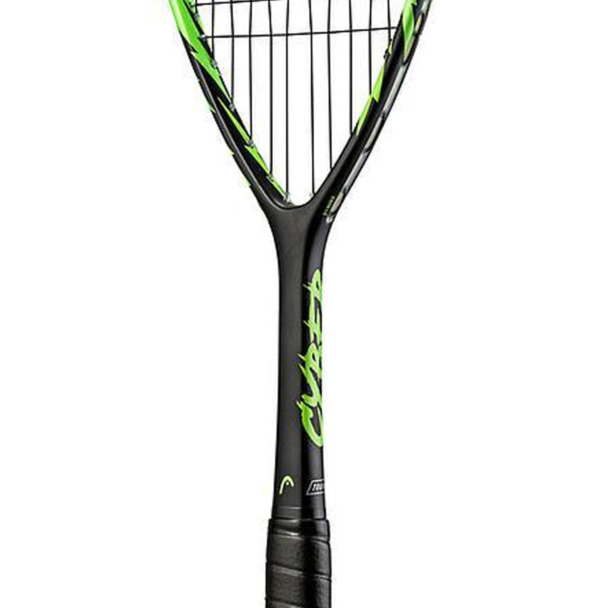 Racchetta Da Squash Head Cyber Tour Nero Verde 3/3
