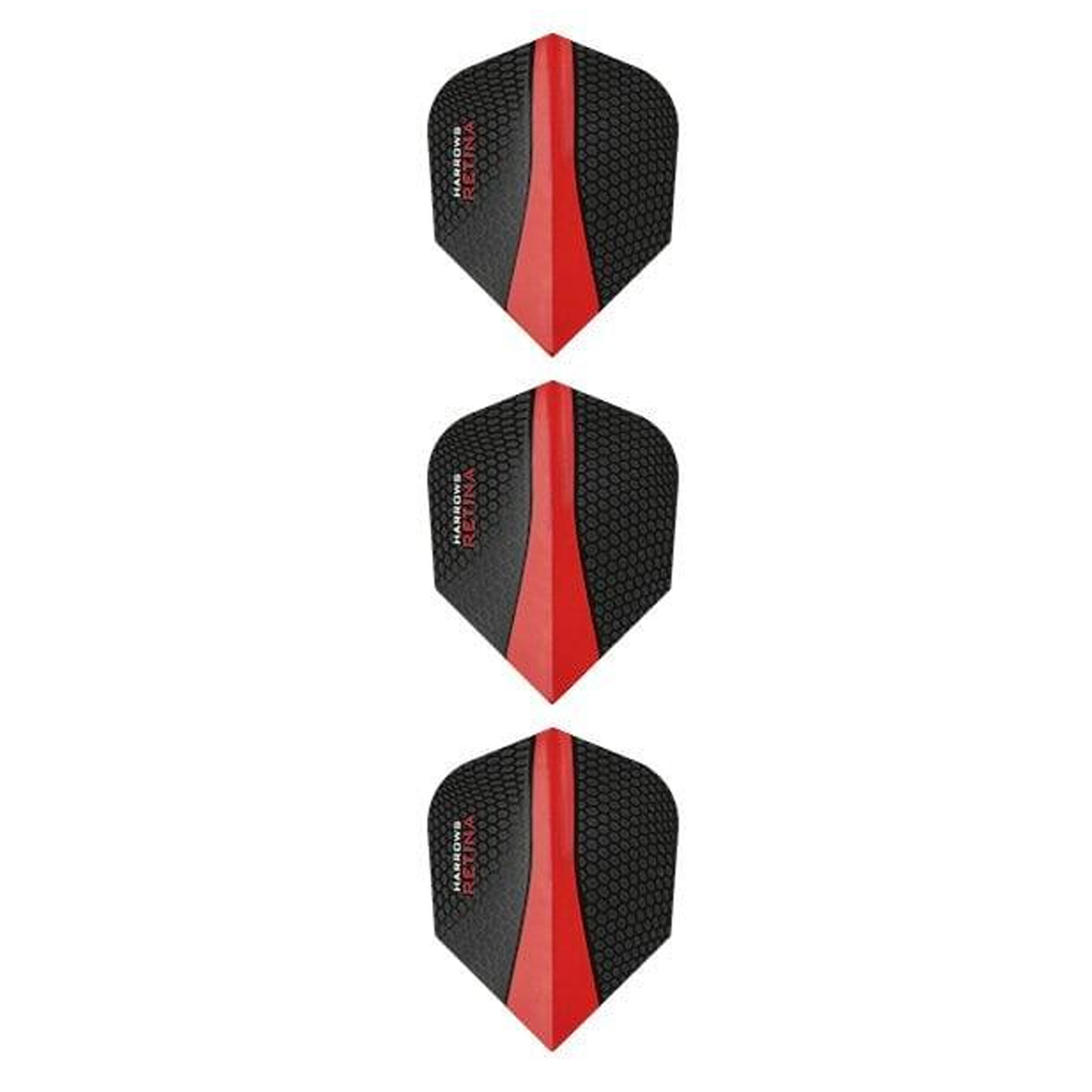 Twin Pack Dart Flights (Red) 3/4