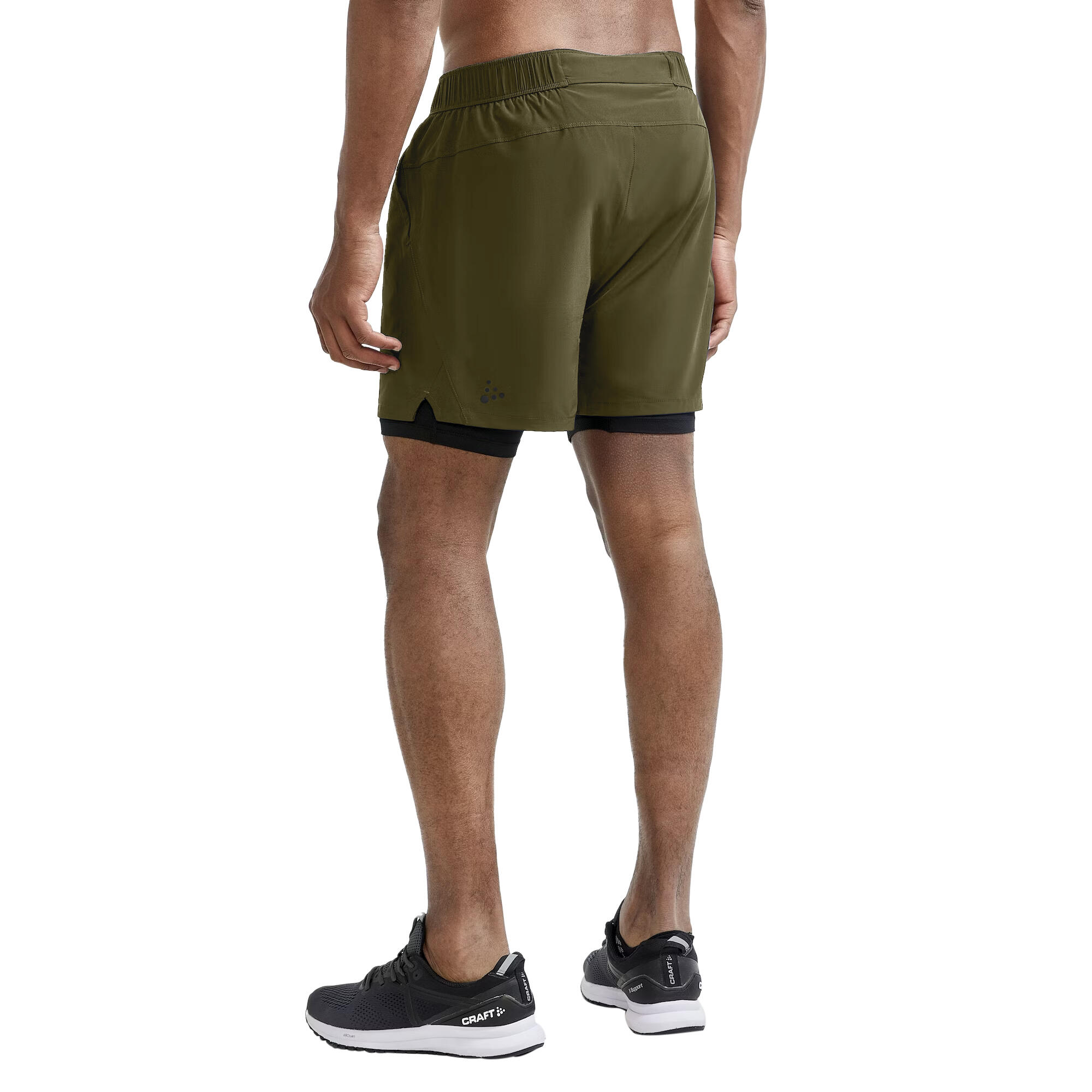 Mens ADV Essence Stretch 2 in 1 Shorts (Rift) 2/3