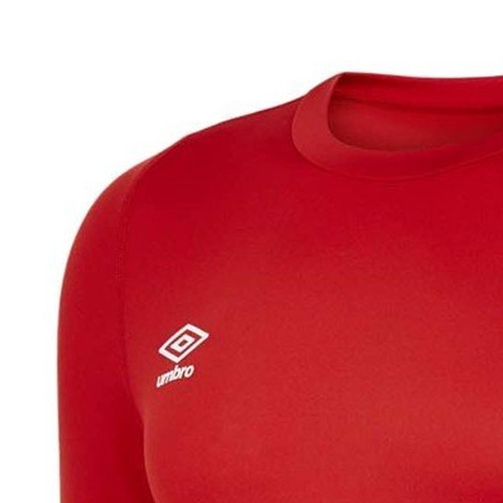 Childrens/Kids Core LongSleeved Base Layer Top (Vermillion) 3/4