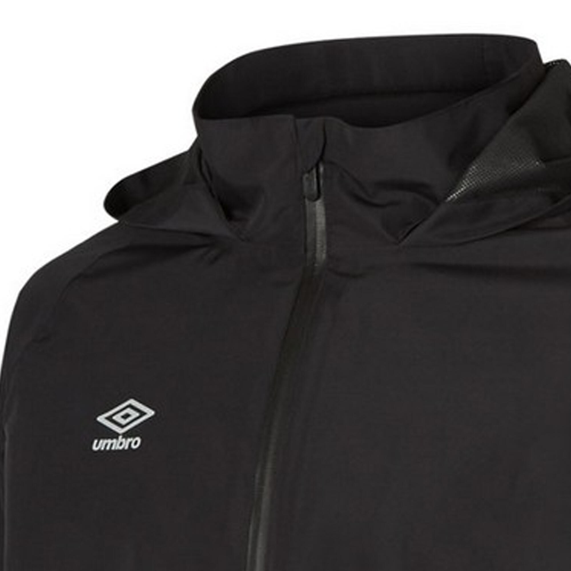 Mens Club Essential Waterproof Jacket (Black) UMBRO Decathlon